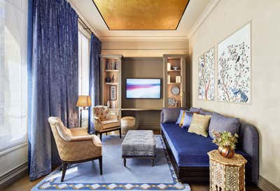  Traditional Eclectic Hotel Living Room. Hôtel de Montesquieu by Elliott Barnes Interiors.