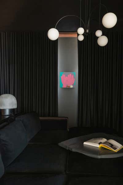  Contemporary Art Deco Apartment Office and Study. Nob Hill Penthouse by Studio AHEAD.