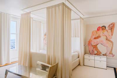  Art Deco Apartment Bedroom. Nob Hill Penthouse by Studio AHEAD.