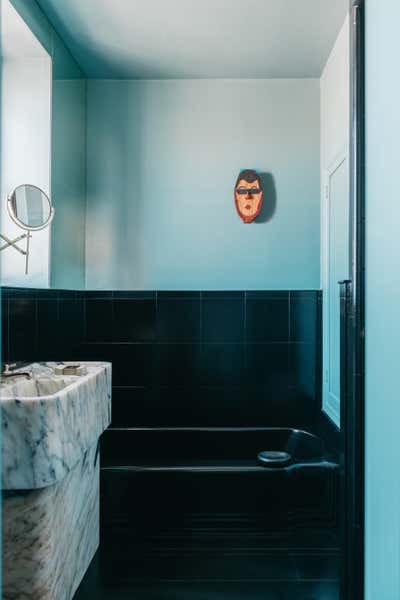  Contemporary Art Deco Apartment Bathroom. Nob Hill Penthouse by Studio AHEAD.