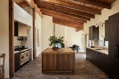  Contemporary Organic Family Home Kitchen. Santa Ynez Ranch Home by Corinne Mathern Studio.