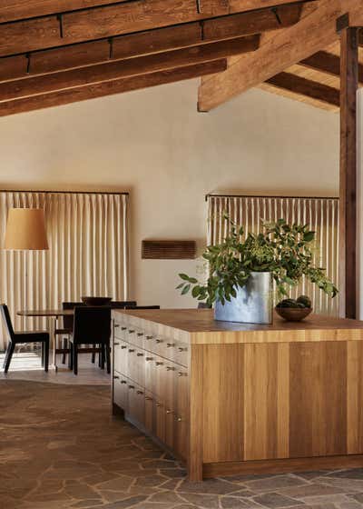  Organic Kitchen. Santa Ynez Ranch Home by Corinne Mathern Studio.