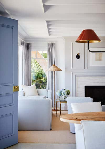  Traditional Beach House Living Room. Chatham by Lisa Tharp Design.