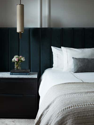  Transitional Family Home Bedroom. Timeless Brooklyn Home by JL Ramirez Interiors.
