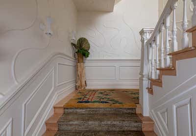  Art Deco French Family Home Entry and Hall. Kips Bay Decorator Show House by Yellow House Architects.