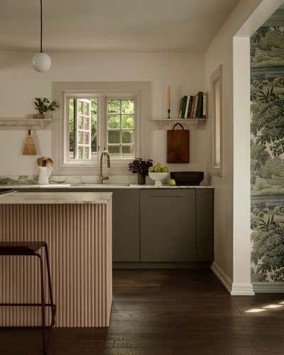  French Kitchen. Arch House by Susannah Holmberg Studios.
