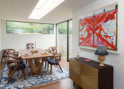  Rustic Country House Dining Room. Country cottage  by Siobhan Loates Design LTD.