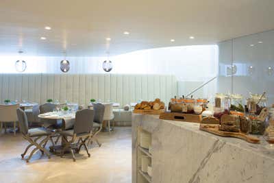  Modern Hotel Dining Room. Belgravia Member's Club by Siobhan Loates Design LTD.