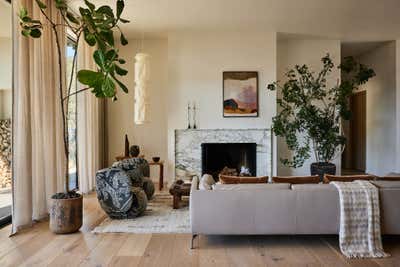  Eclectic Living Room. Chimney Rock by Studio PLOW.