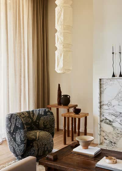 Transitional Maximalist Country House Living Room. Chimney Rock by Studio PLOW.