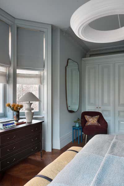  Traditional Eclectic Apartment Bedroom. Mayfair 01  by Christian Bense Limited.