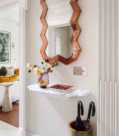 Traditional Eclectic Apartment Entry and Hall. Mayfair 01  by Christian Bense Limited.