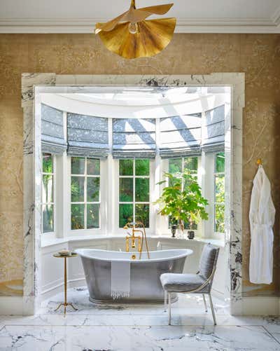  Maximalist Family Home Bathroom. A Formal Fantasy in Buckhead by Summer Thornton Design .