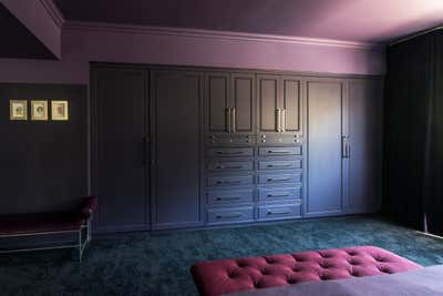  Bohemian Apartment Bedroom. Beaming Bibliophile by Sarah Barnard Design.