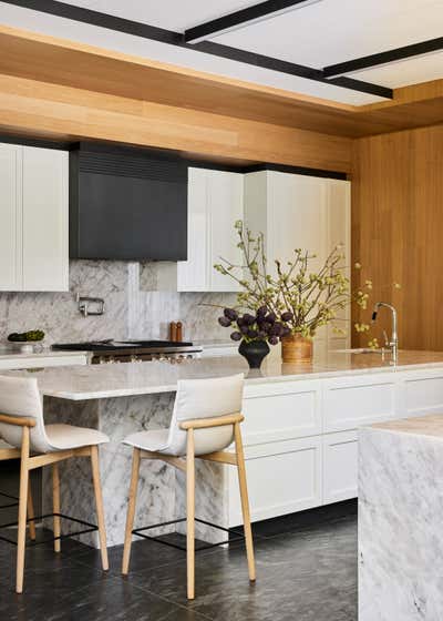  Modern Transitional Family Home Kitchen. Old Westbury  by Monica Fried Design.