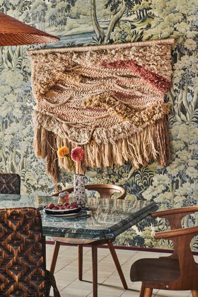  Maximalist Dining Room. Foam House by Amelda Wilde.
