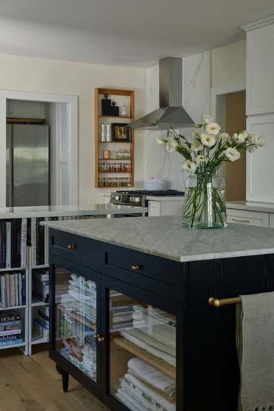  Transitional Family Home Kitchen. West Hollywood by Michelle Cohen Interiors.