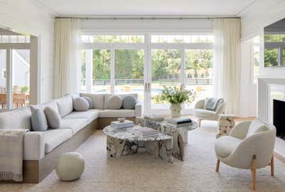  Modern Beach House Living Room. Summer House by Emily Del Bello Interiors.