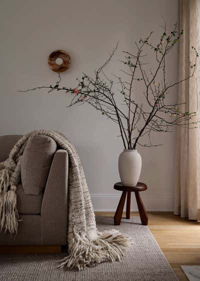  Organic Living Room. Rye by Emily Del Bello Interiors.