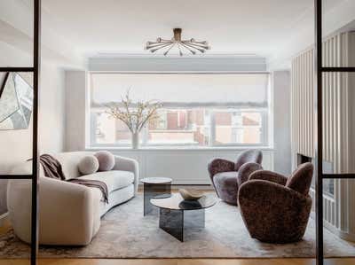 Modern Family Home Living Room. Upper East Side by Emily Del Bello Interiors.