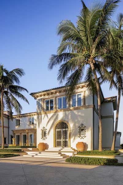  Eclectic Mediterranean Family Home Exterior. Winter Retreat by Pembrooke & Ives.