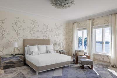  Transitional Eclectic Family Home Bedroom. Winter Retreat by Pembrooke & Ives.