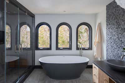  Minimalist Family Home Bathroom. West Coast Wellness by Sarah Barnard Design.