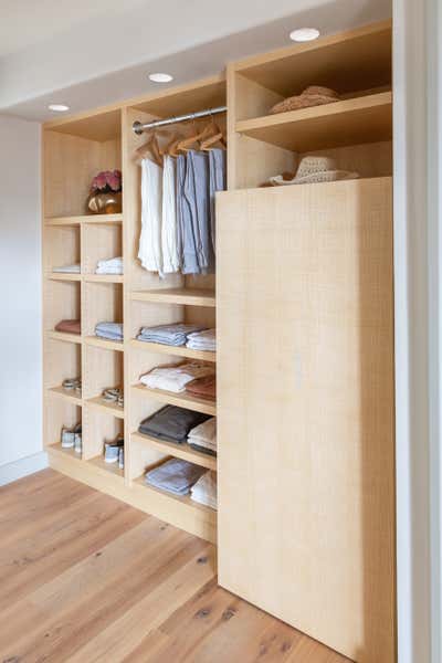  Bohemian Storage Room and Closet. West Coast Wellness by Sarah Barnard Design.