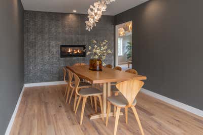  Organic Family Home Dining Room. West Coast Wellness by Sarah Barnard Design.