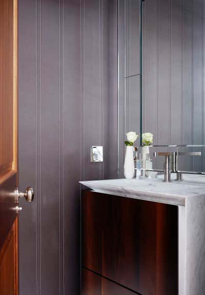 Modern Family Home Bathroom. Modern House by Alison Henry Design.