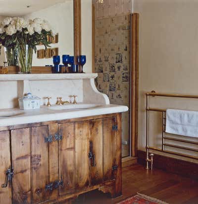  Arts and Crafts Country House Bathroom. The Old Farm by Alison Henry Design.