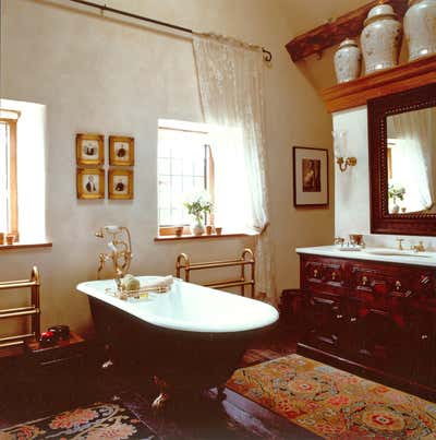  Country House Bathroom. The Old Farm by Alison Henry Design.