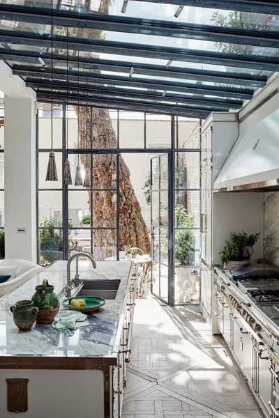 Contemporary Kitchen. Belgravia Villa by Alison Henry Design.