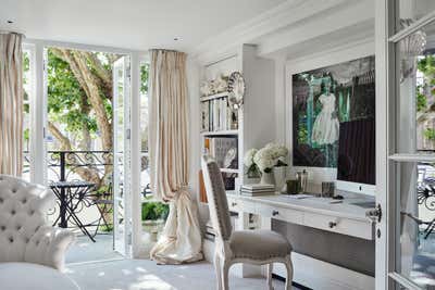  Contemporary Office and Study. Belgravia Villa by Alison Henry Design.