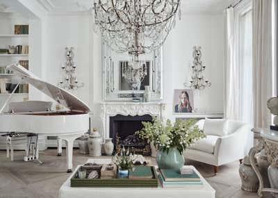 Contemporary Family Home Living Room. Belgravia Villa by Alison Henry Design.