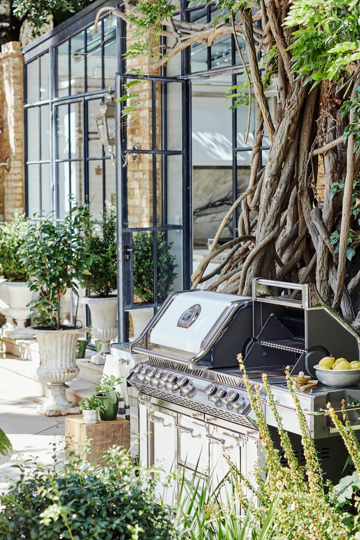 Contemporary Patio and Deck