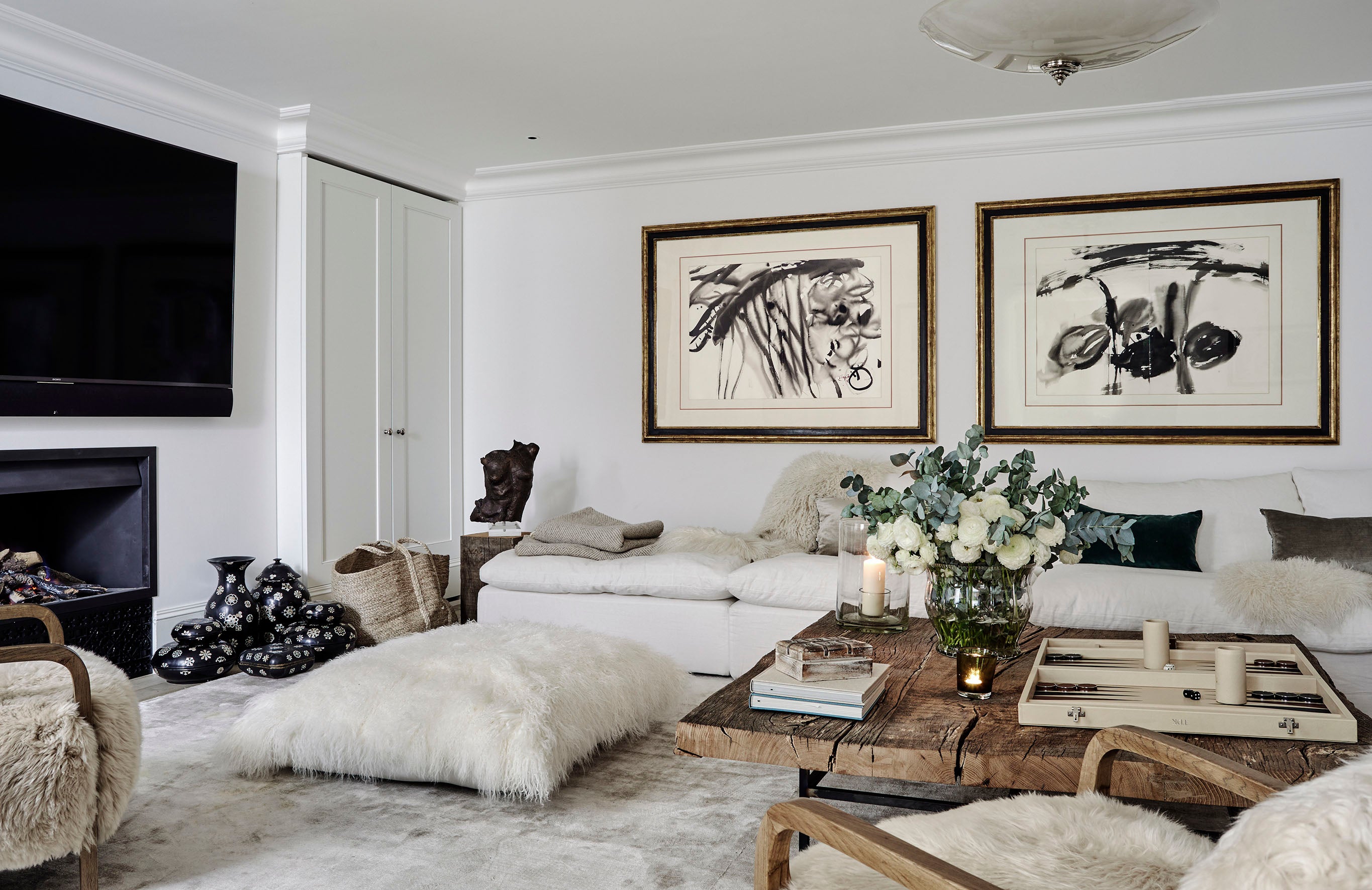 Contemporary Bar and Game Room