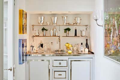  Contemporary Family Home Bar and Game Room. Belgravia Villa by Alison Henry Design.