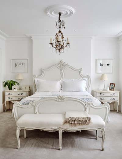 Contemporary Bedroom. Belgravia Villa by Alison Henry Design.