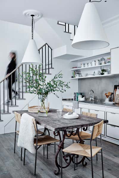  Contemporary Family Home Kitchen. Belgravia Mews by Alison Henry Design.