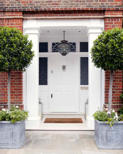 Modern Exterior. Chelsea Townhouse by Alison Henry Design.