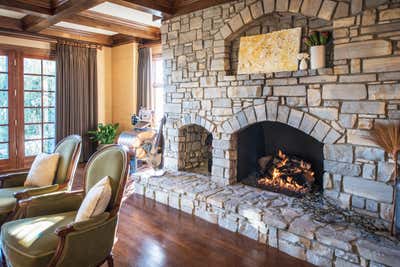  Traditional Living Room. Tudor Revival Estate by Sarah Barnard Design.