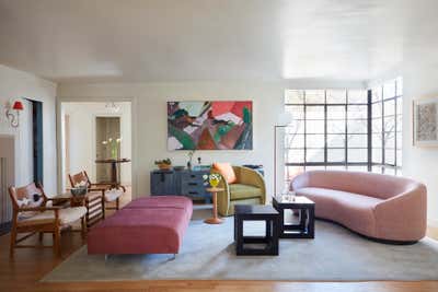  Art Deco Modern Living Room. Beverly Drive by Avery Cox Design.