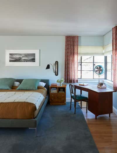  Traditional Eclectic Family Home Bedroom. Beverly Drive by Avery Cox Design.