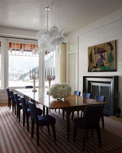 Contemporary Dining Room. Aspen Family Home by Shawn Henderson.