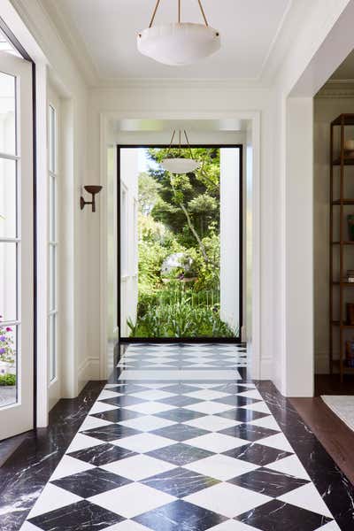  Contemporary Family Home Entry and Hall. California Residence by Ohara Davies Gaetano Interiors.