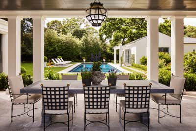 Contemporary Family Home Patio and Deck. California Residence by Ohara Davies Gaetano Interiors.