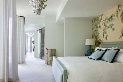 Beach Style Bedroom. Miami Penthouse by Bennett Leifer Interiors.