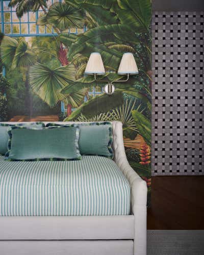  Beach House Bedroom. Miami Penthouse by Bennett Leifer Interiors.
