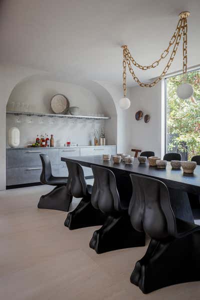  Modern Family Home Dining Room. Miami Home by DUETT INTERIORS.